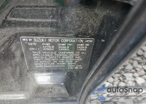 2012 Suzuki Kizashi Sport Gts из США, поврежденный, VIN JS2RF9A65C6100194